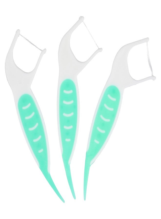 Henry Schein Acclean Orthopick Flosser Dispenser – 3 Flossers per Pack, 30 Packs per Box (90 Counts – Orthodontic Dental Flossers for Braces and Appliances - Image 3
