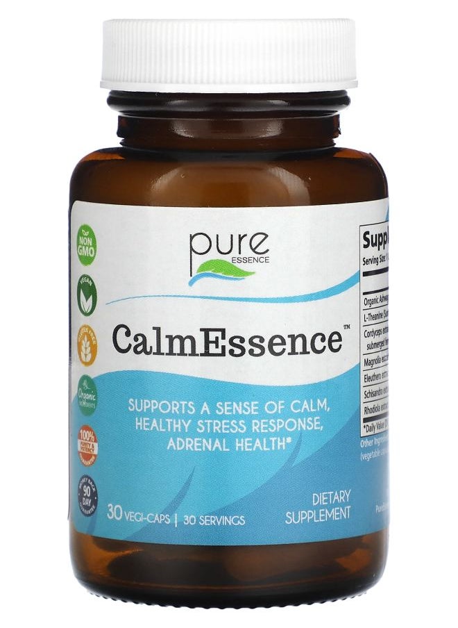 Pure Essence CalmEssence 30 Vegi-Caps 