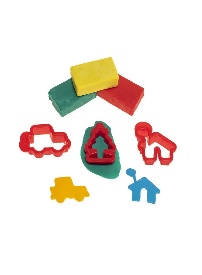 Jovi 14 Modelling Clay plasticine, Assorted Colours, Eimer: 6 Farben + Zubehör - Image 4