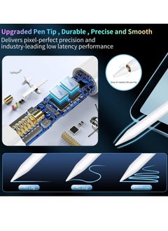 Generic Stylus Pen for iPad 9 & 10th Generation with Palm Rejection, Active Pen Compatible with iPad 10/9/8/7/6th Generation, iPad Air 5/4/3rd Generation, iPad Pro 11 & 12.9 Inch, iPad Mini 6/5th Generation.  - Image 3
