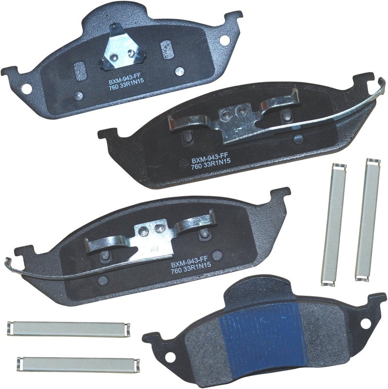 Bendix Premium SBM760 Semi-Metallic Front Brake Pads for Mercedes-Benz ML320 2003-1998, ML350 2005-2003, ML430 1999-1998 - Image 1