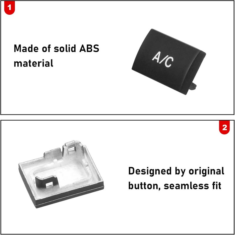 Jaronx AC Button Replacement for Mercedes Benz E-Class W212 - Image 4