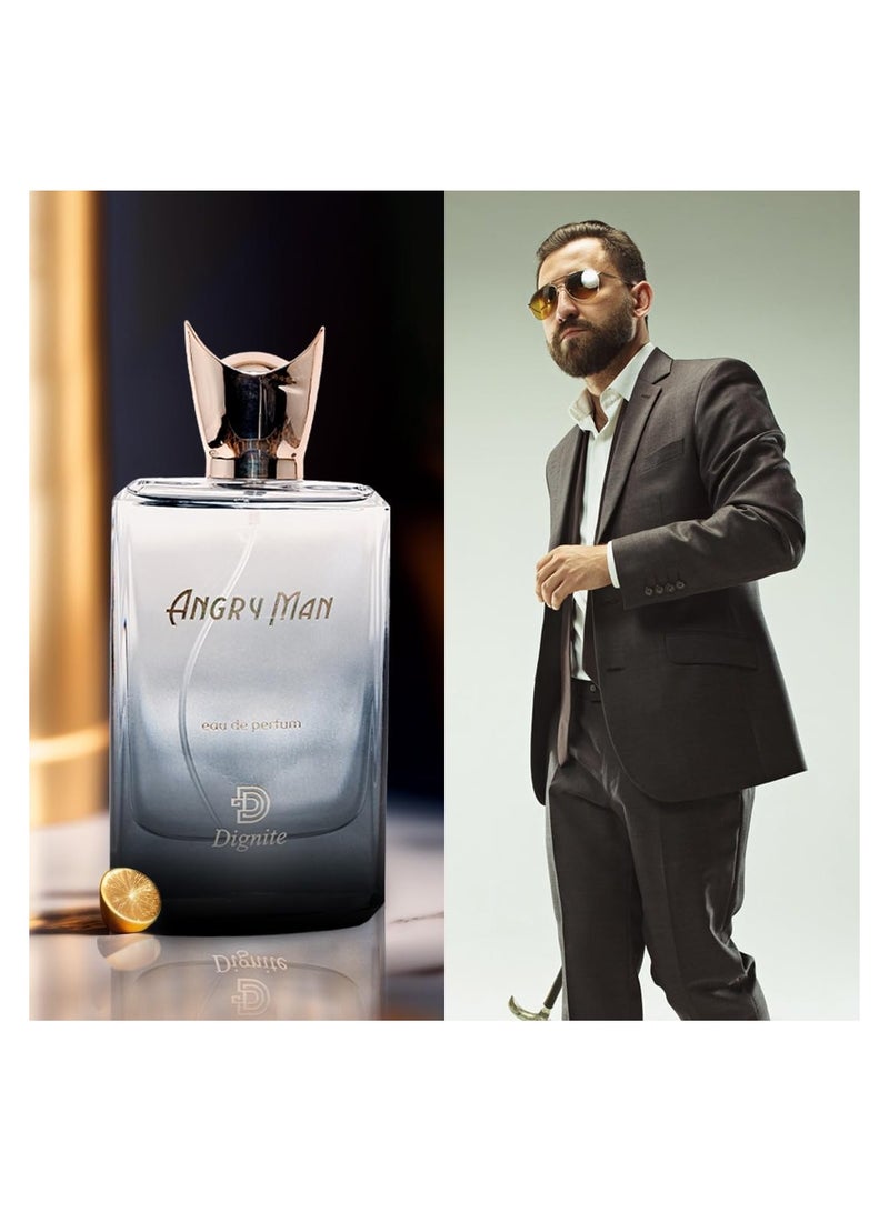 Dignite Angry Man Perfume 100ML - EDP - For Him - Image 3