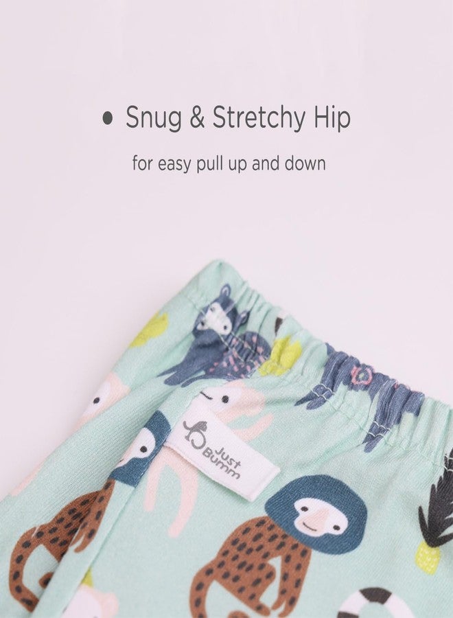 Just Bumm Potty Pants for Toddlers, Pull-up Padded Underwear with 4 layers of Organic Cotton Padding & Cotton Inner, Ideal for Potty Training 2-3 Year Babies (Jungle Jam) - Image 4