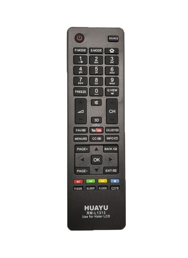 Huayu Remote Control For Haier Smart TV Black - Image 1