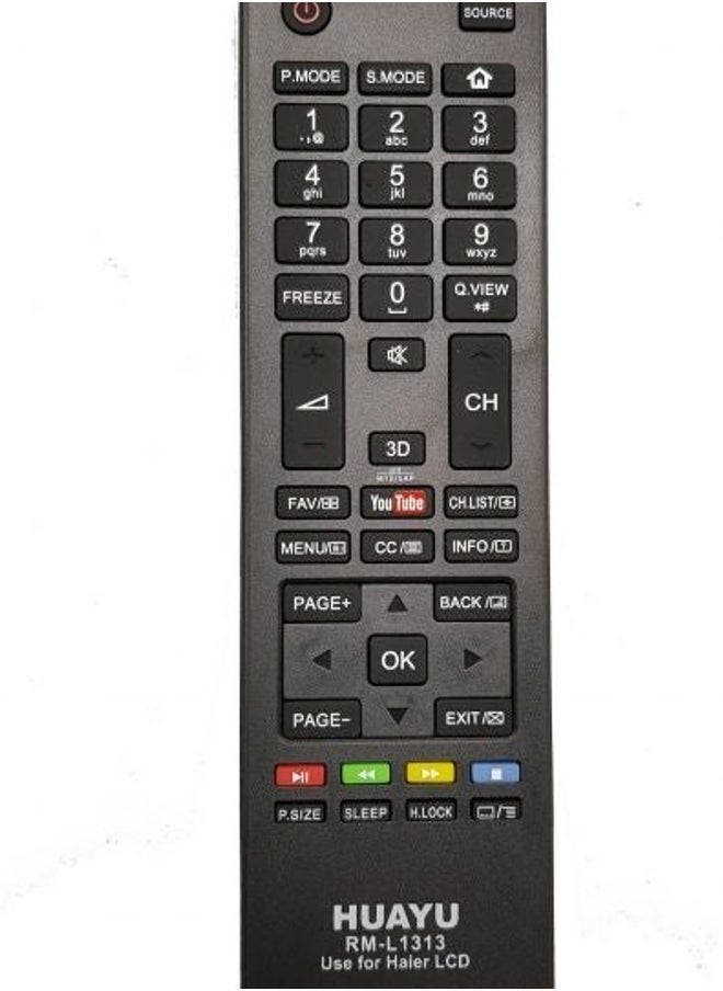 Huayu Remote Control For Haier Smart TV Black - Image 2