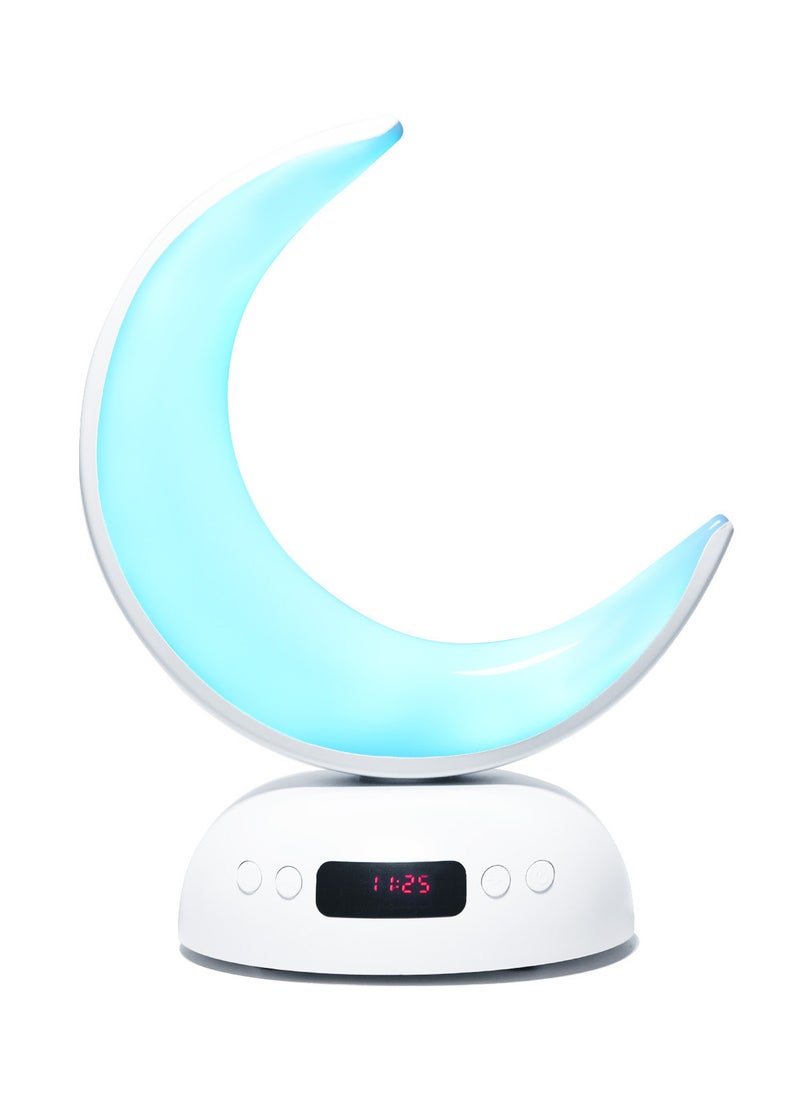 Equantu - Moon Bluetooth Speaker APP Control LED Colorful Night Light Player - Image 1