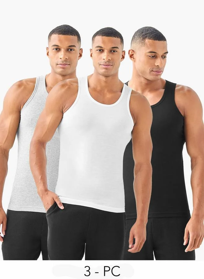 سبلاش فيڤ Set of 3 - Ribbed Vest