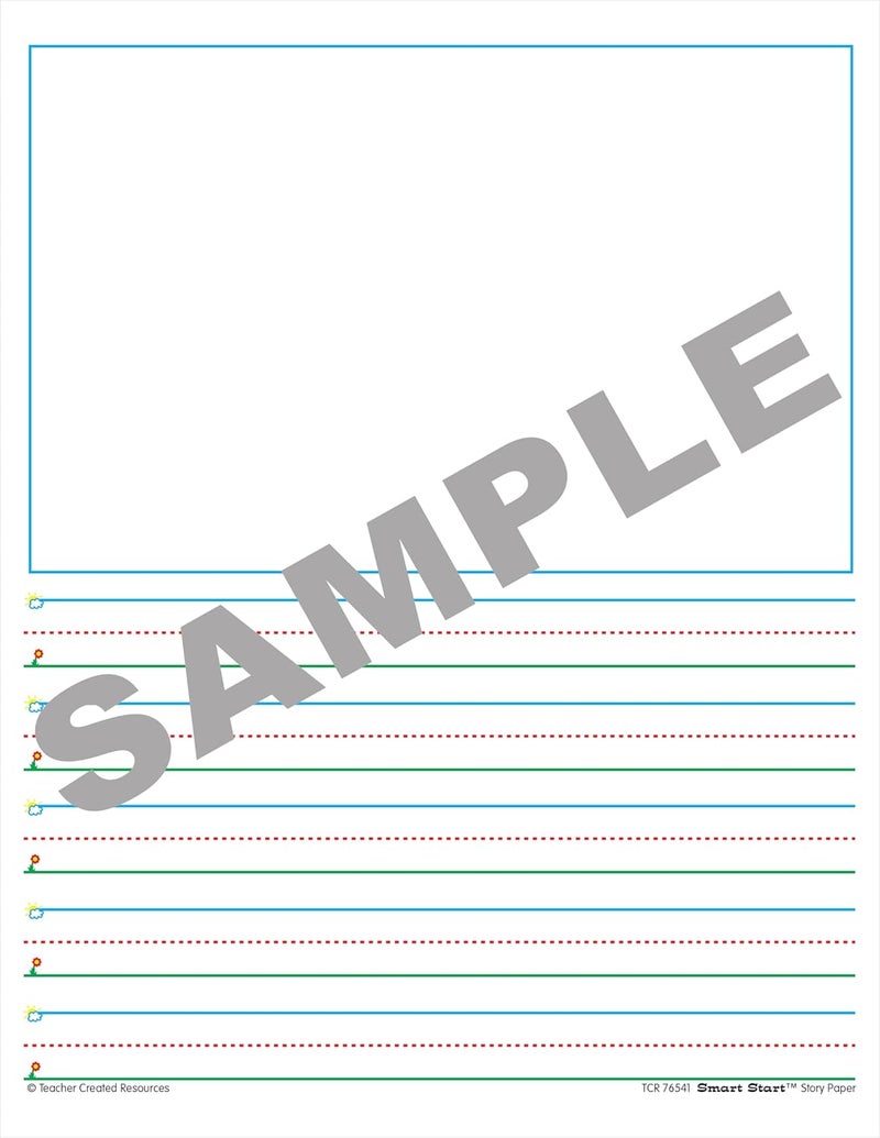 Teacher Created Resources Smart Start Story Paper for Grades 1-2 - 100 Sheets - Image 3