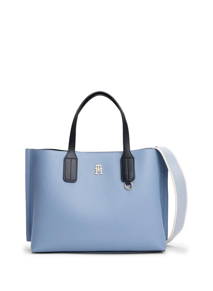 تومي هيلفيغر Logo Detailed Zip through Distinct Mini Tote