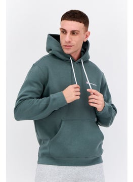 Champion Men Sportswear Fit Long Sleeves Outdoor Sweatshirt, Sage Green  - Image 1