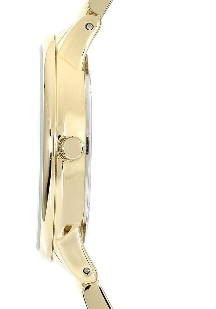 Anne Klein Women's Japanese Quartz Watch with Analog Display and Resin Strap - AK1412IVGB - Image 2