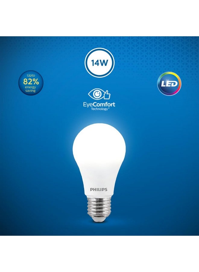 Philips A60 Stellar Bright 14W B22 LED Bulb 1260lm, Cool Day Light, Pack of 12 - Image 2
