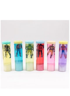 Rally Galaxy Colors Crystal Slime with Superhero Figures - 6 Pack  - Image 1