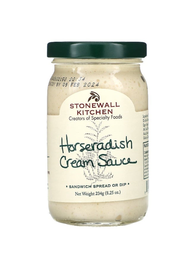 Stonewall Kitchen صوص كريمة الفجل من ستون وول كيتشن، 8.25 أونصة (234 جرام) - Image 1