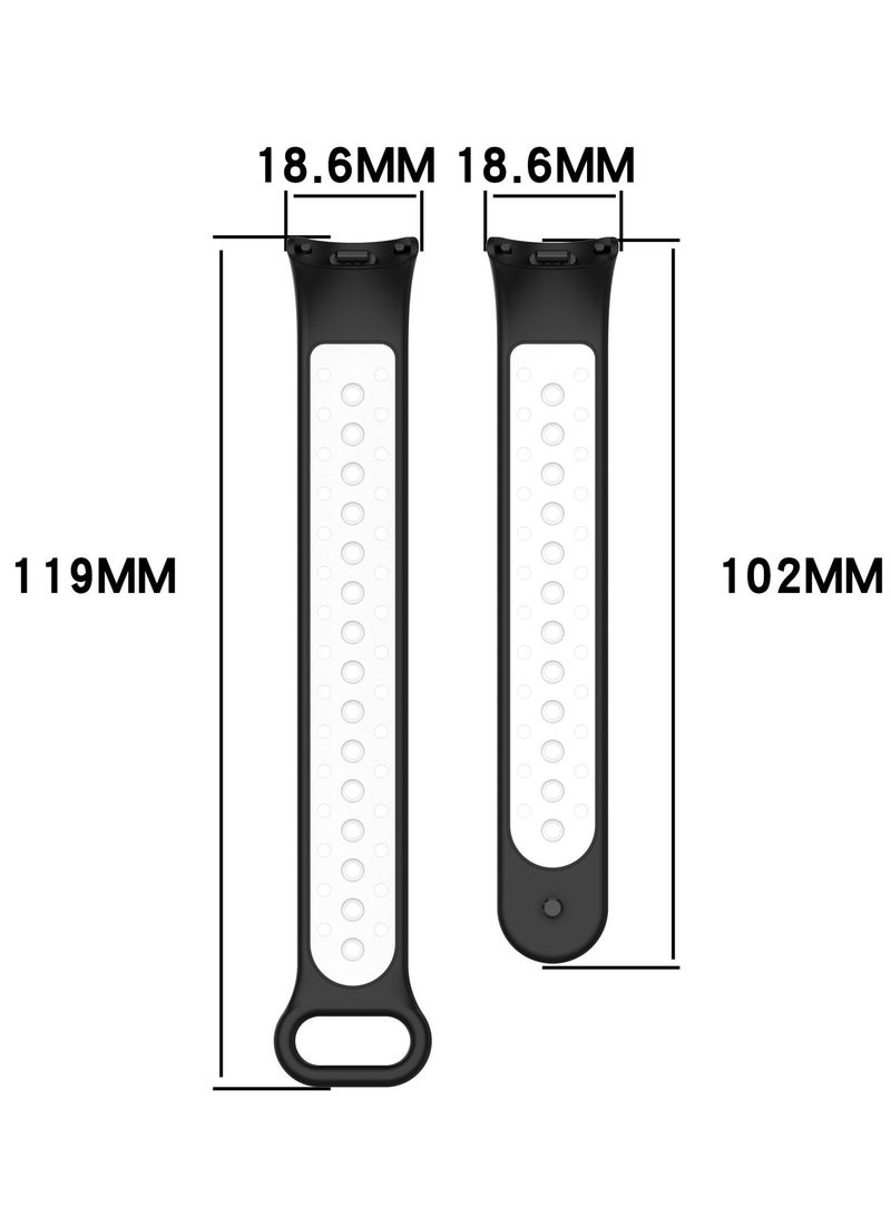 Sport Silicone Band For Xiaomi Mi Band 8 / Band 9 - Image 4