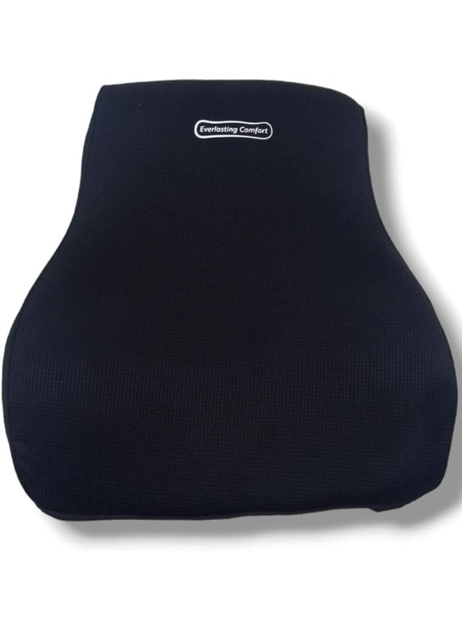 Memory Foam Lumbar Support Pillow for Office Chair, Computer Chair, Car Seat and Gaming Chair, Ergonomic Back Cushion for Everyday Comfort - Image 2