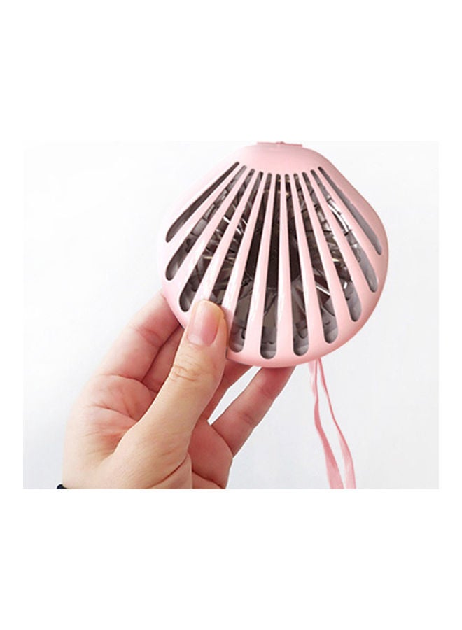 Loquat Usb Mini Fan Handheld Rechargeable Small Fan Portable Makeup Mirror - Image 3
