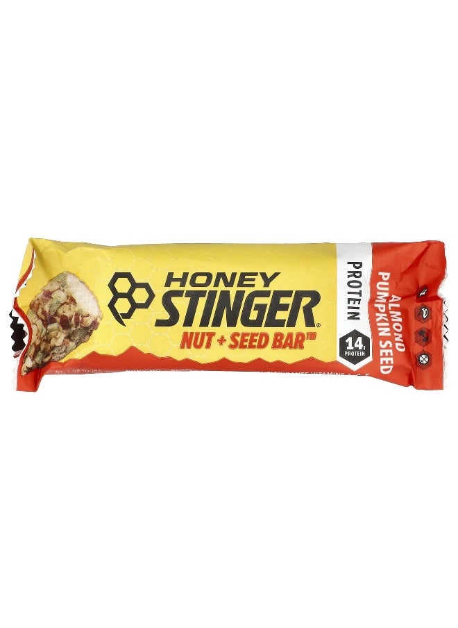 Honey Stinger Honey Stinger, Nut + Seed Bar™, Almond Pumpkin Seed, 12 Bars, 1.98 oz (56 g) Each  - Image 2