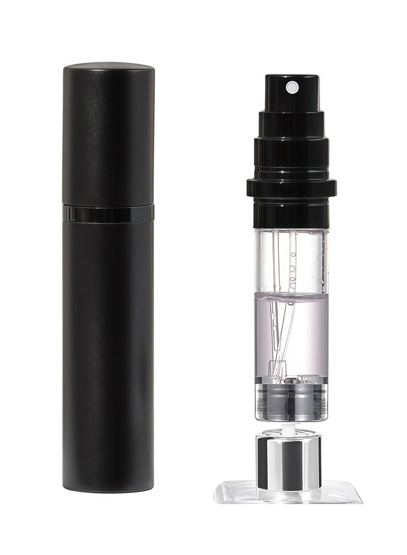 BlueHole Black Bottom Filled Travel Perfume Spray Bottle Mini Portable Holiday Travel Essential - Image 2