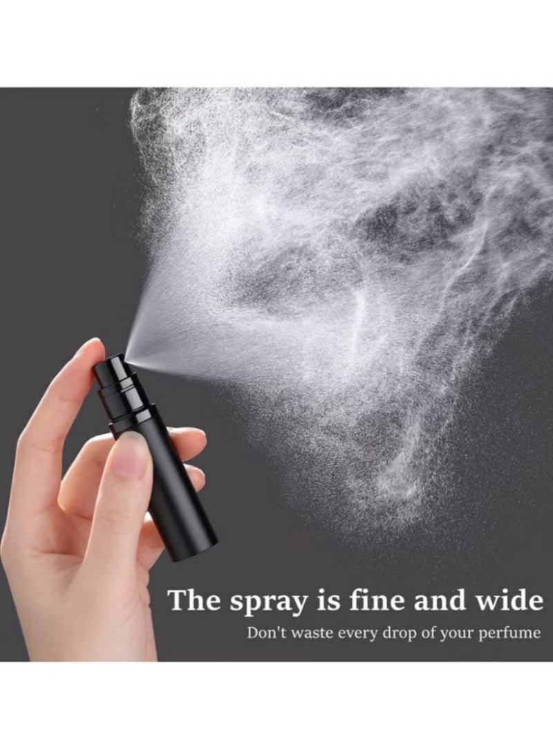 BlueHole Black Bottom Filled Travel Perfume Spray Bottle Mini Portable Holiday Travel Essential - Image 4
