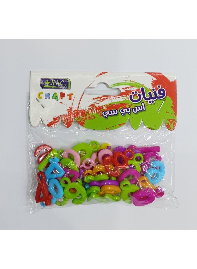 SBC PLASTIC NUMBERS WITH CLIP - Image 2