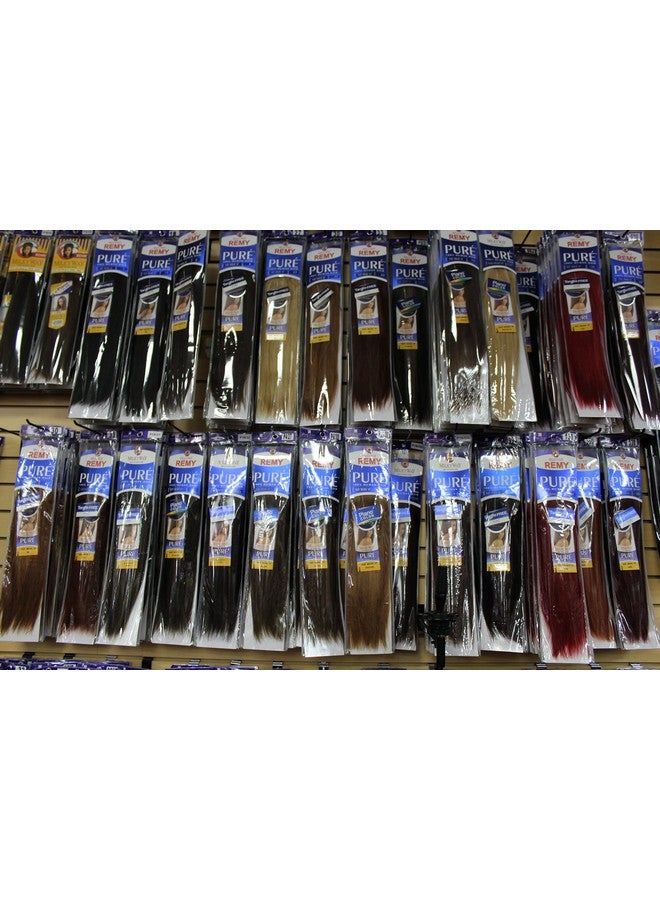 MilkyWay Human Hair Weave Pure Yaki [10"] #1b - Image 2