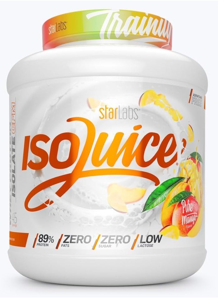 starlabs Isojuice Whey Protein Isolate Pure Mango Flavour 3 LB 