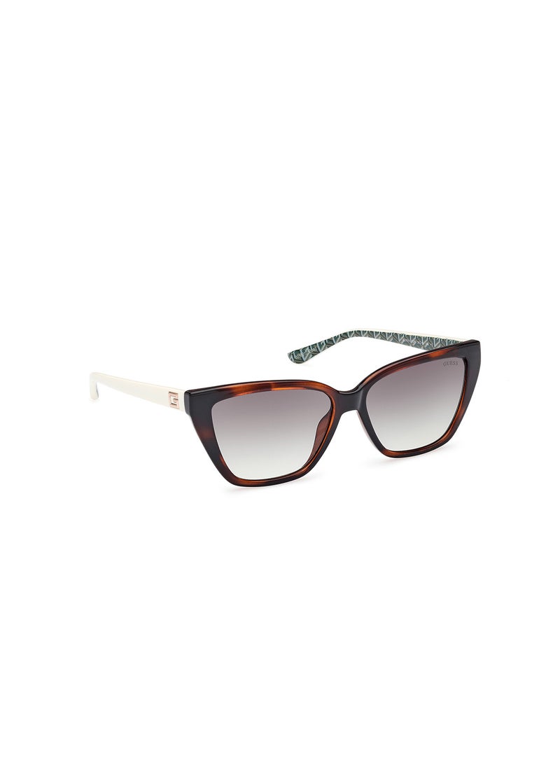 GUESS Women's UV Protection Cat Eye Sunglasses - GU791952P58 - Lens Size: 58 Mm  - Image 3