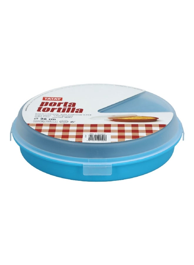 TATAY Round Cake Container Blue 26cm 1165009 - Image 1