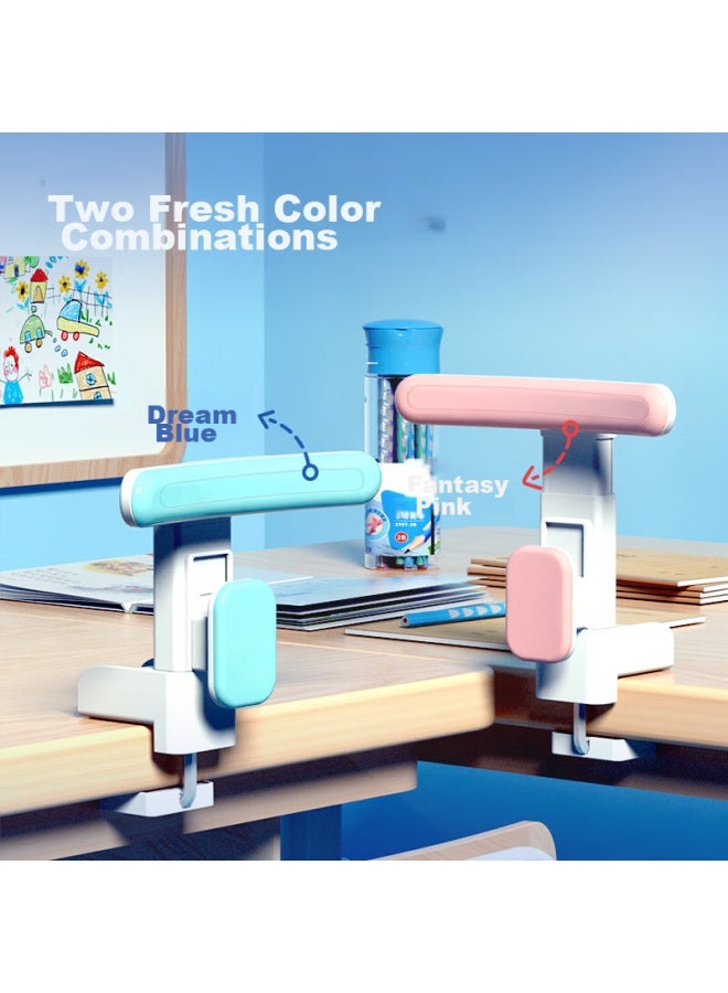 Deli Children's Posture Corrector With Light For Primary School Students, Soft Illumination, Real Voice Reminder, Posture Correction Function, Birthday And Back-to Gift, Sky Blue - Image 4
