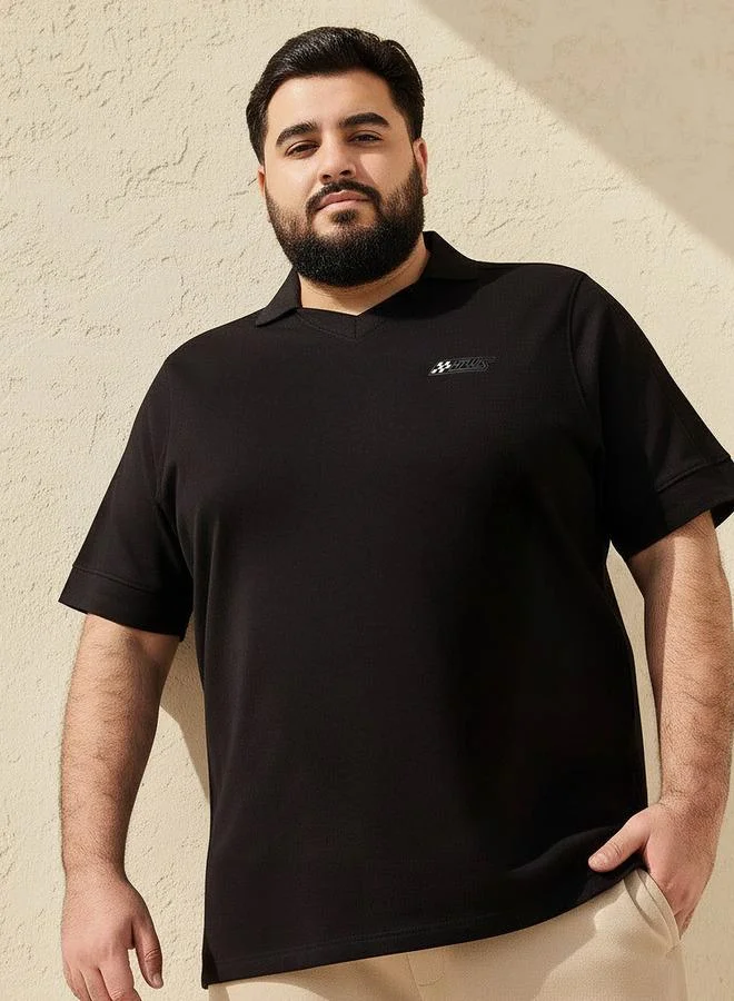 ماكسيم Men Short Sleeve Hot Wheels Print Polo T shirt