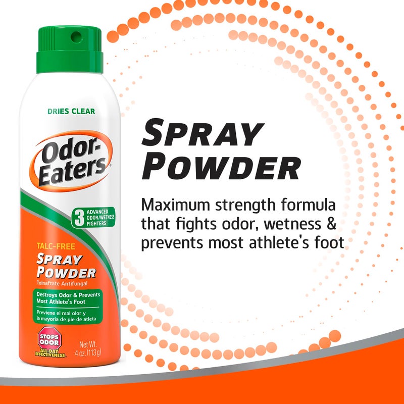 Odor-Eaters Foot Spray Powder 4 Oz - Image 2