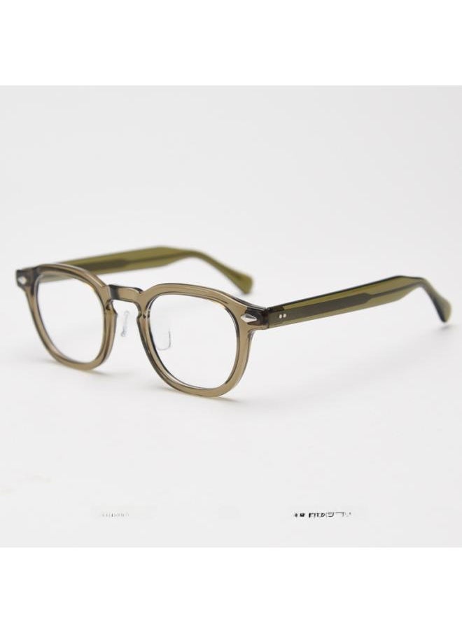 Generic - 98837 And Korean Style Retro Short-sighted Spectacle Frame Trendy Men's And Women's Retro Art Flat Spectacle Frame With Available - Image 1