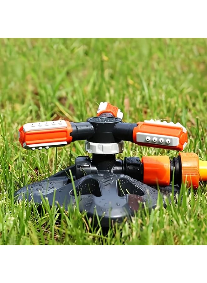 Lawn Sprinkler 360 Degree Rotary Nozzle Automatic Garden Watering System - Image 1