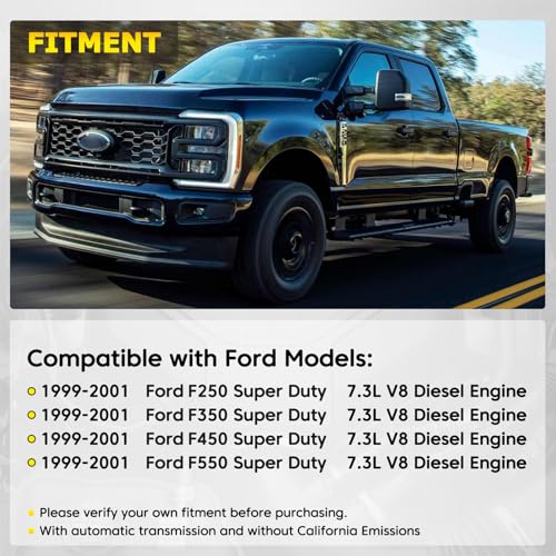 YEHERIT F81Z12B637EA Engine Wiring Harness Compatible with 1999 2000 2001 Ford Excursion F250 F350 F450 F550 Super Duty 7.3L V8 Diesel Engine Automatic Transmission, Replace# F81Z-12B637-EA - Image 2