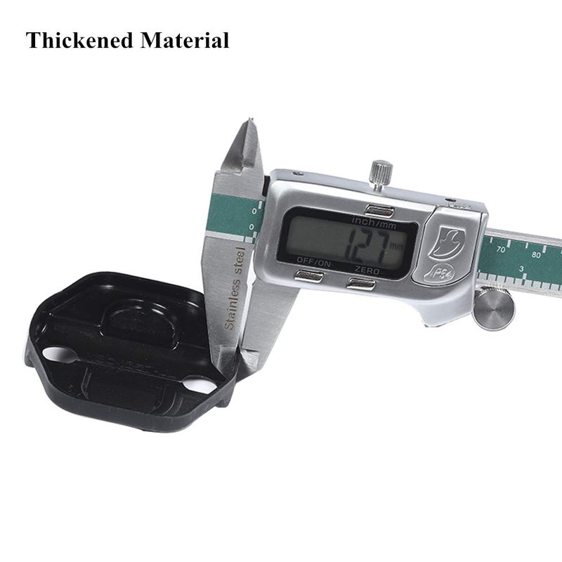 YOCTM غطاء زخرفة قفل الباب YOCTM لسيارة جيب رانجلر JL JLU 4XE 2018-2025 غير محدود صحراوي رياضي روبكون غلادياتور JT (4 أبواب) (عبوة من 6 قطع) - Image 3