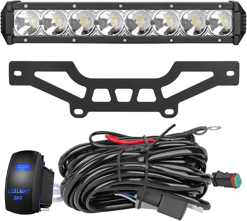 Chelhead X3 Shock Tower Light Bar Mount with 40W LED Light Bar and Wiring Harness for Can-Am Maverick X3 & X3 Max - Image 1
