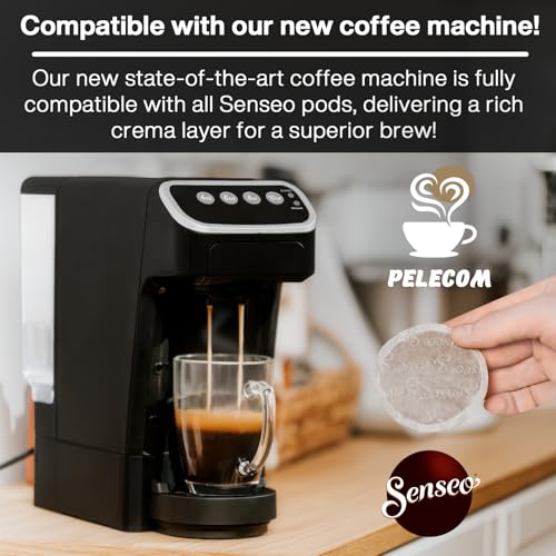 Senseo Classic Medium Roast Coffee Pods – 96 Count (2 Packs) – Smooth & Balanced Flavor with Rich Crema – Single-Serve Coffee Pads Compatible with Senseo & PeleCom Machines - Image 2