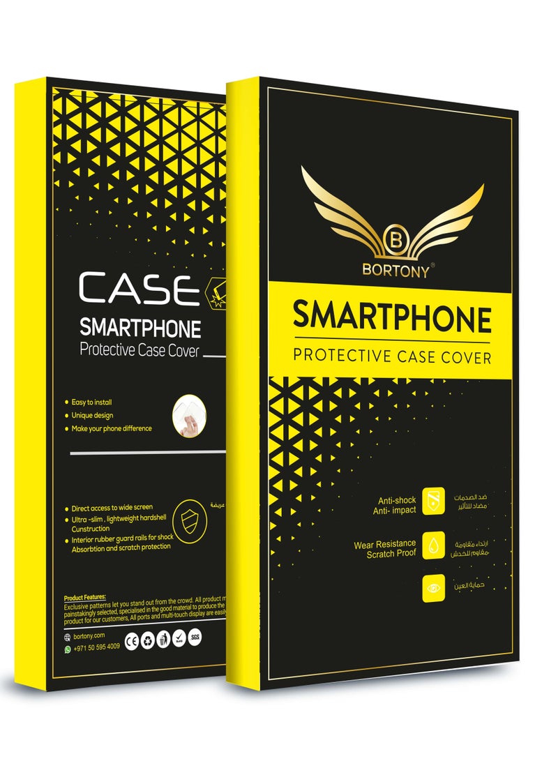 BORTONY Protective Case Cover For Samsung Galaxy Note 8 Clear - Image 3