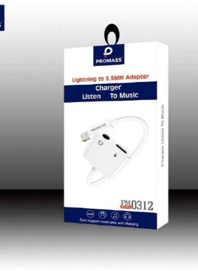 PROMASS كابل شحن وسماعة رأس أصلية للآيفون - Image 2