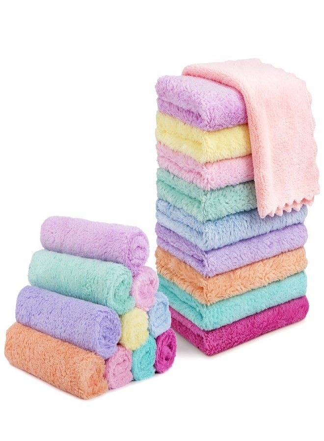 UNIMADE UNIAMDE Makeup Remover Cloth, 20 Pack Super Soft & Highly Absorbent Face Towels for Cleansing, 7" x 9" Facial Cloths - Multicolor - Image 1