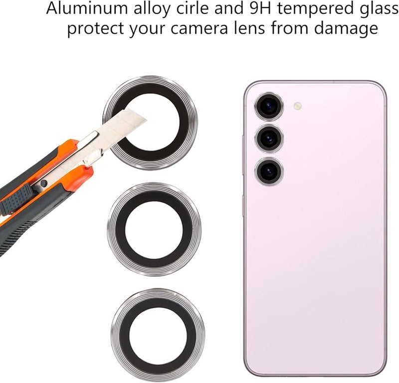 Camera Lens Protector Tempered Glass Ultra Thin For Samsung S23 S23 Plus Color B - Image 2