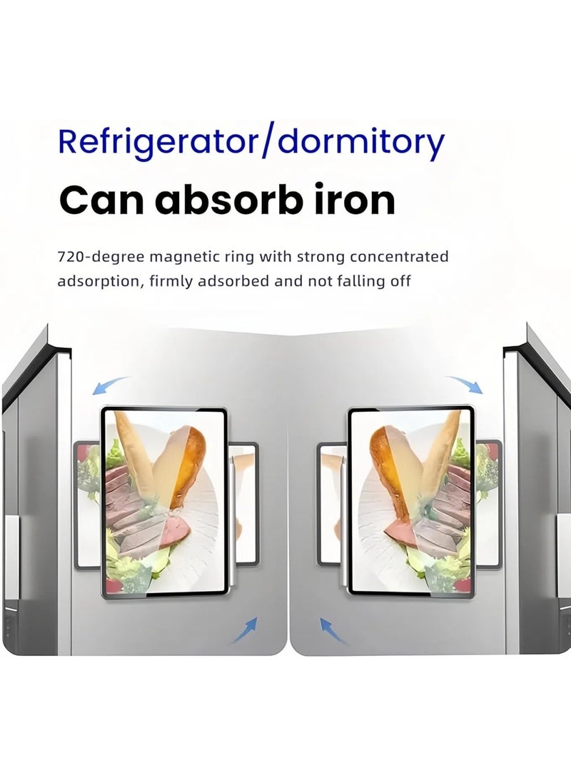 عام غطاء مغناطيسي متوافق مع شاومي باد 7S برو 12.5 بوصة 2025 - غطاء ذكي ثنائي الجوانب قابل للفصل مع حامل قابل للتعديل وحافظة قلم - Image 3