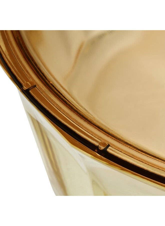 Visions Crystal Diamond Series 4.1l Amber Glass Soup Pot Stew Pot Cooking Pot High Temperature Resistant Suitable For Open Flame Kitchen Essential - Image 5