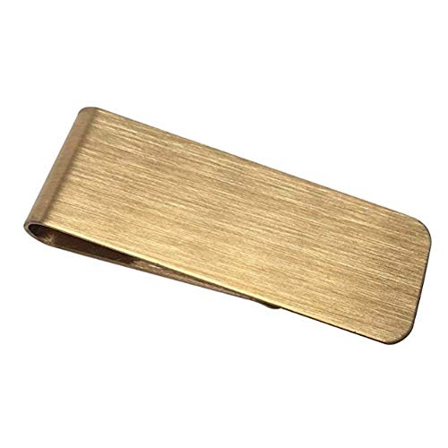 Perfect Order Stainless Steel Money Clip Holder Slim 2 1/8 by 3/4 Inches (Gold, 1) - Image 5