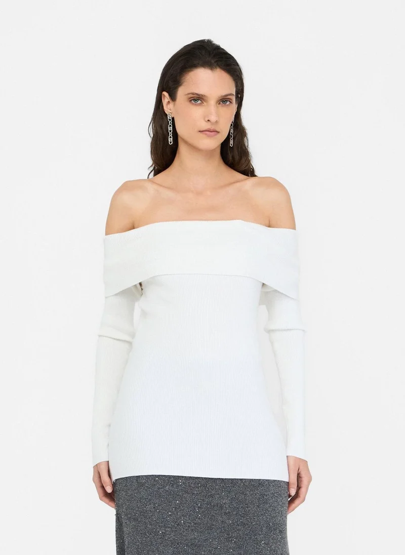 Liu Jo Off-the-shoulder jumper