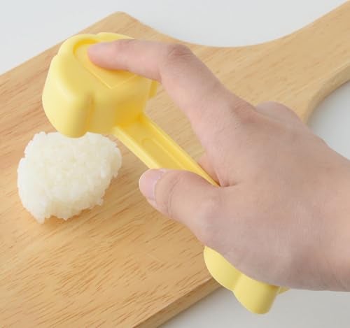 Arnest Rice Ball Dog and Cat for Kids with Seaweed Nori Cutter - Onigiri Bento Decoration Supplies Kitchen Tool DIY Mold - Japan Import - Image 3