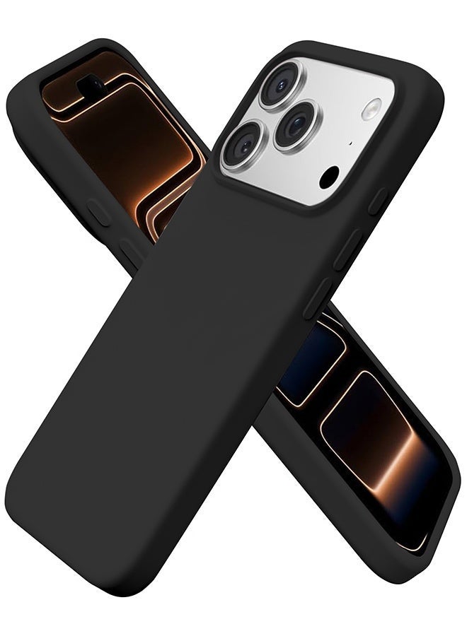Mida iPhone 17 Pro Silicone Case Cover, full body protection case with a soft silky feel, shockproof cover with microfiber lining - Image 1