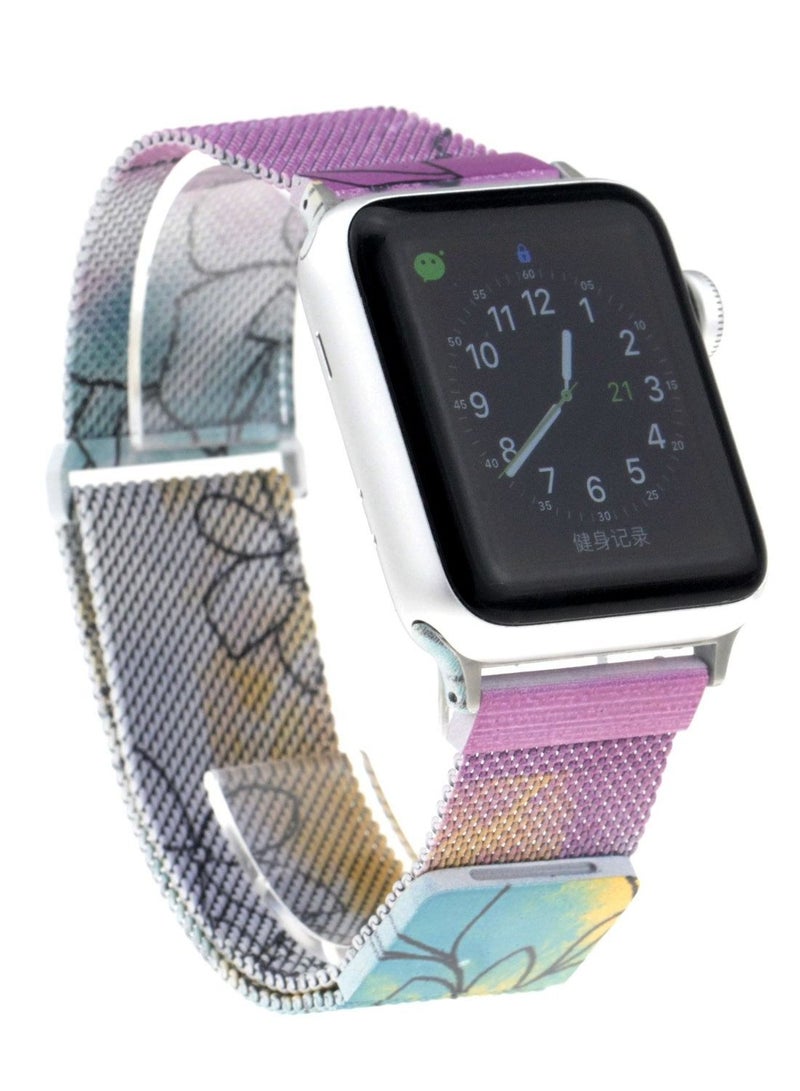 GULFLINK Metallic Watch Band 200mm Length for Apple iWatch 38/40/41 mm - Image 1